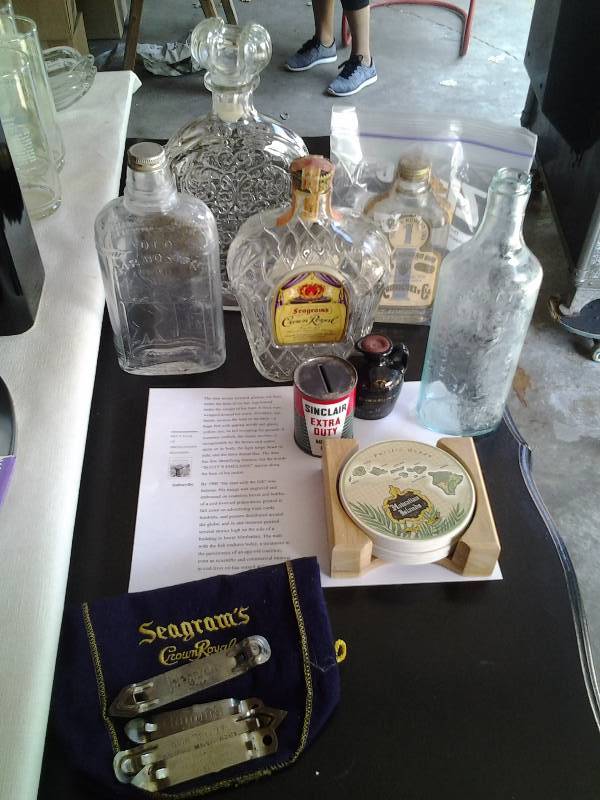 lot 61 image: Liquor Decanters, Hamms Beer & Other Bottle Openers