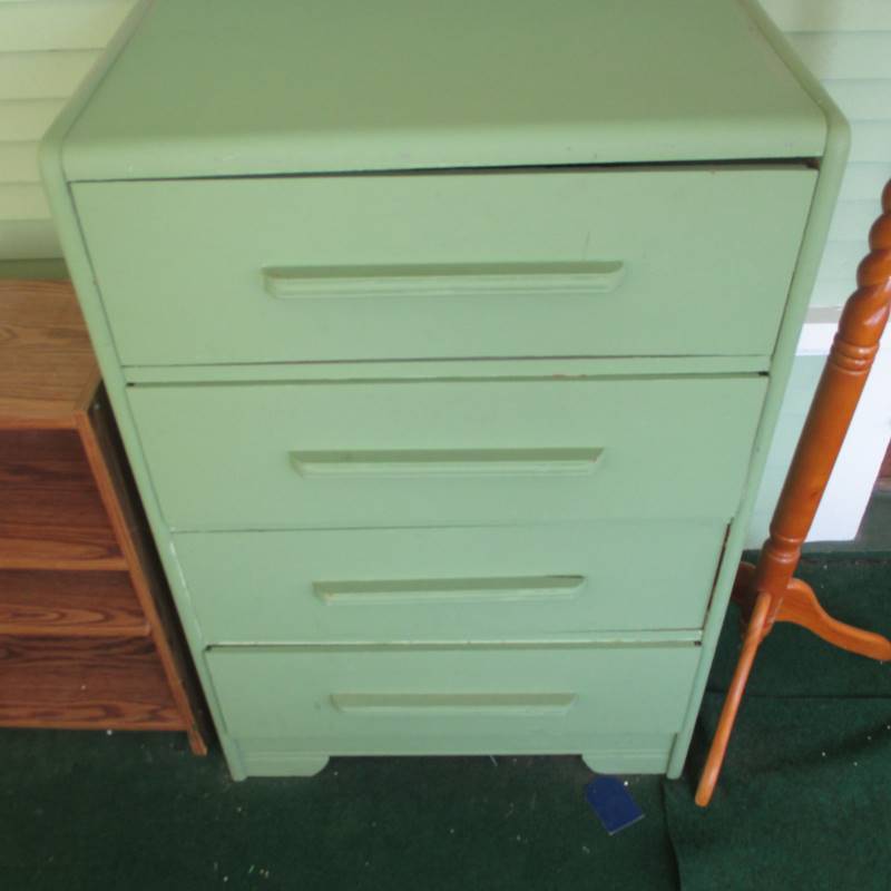 Dresser, Coat Rack & Shelf