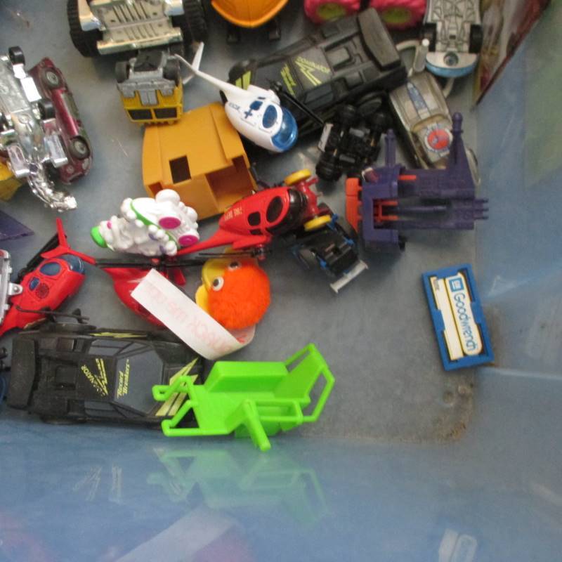 Tote of Vintage Toys