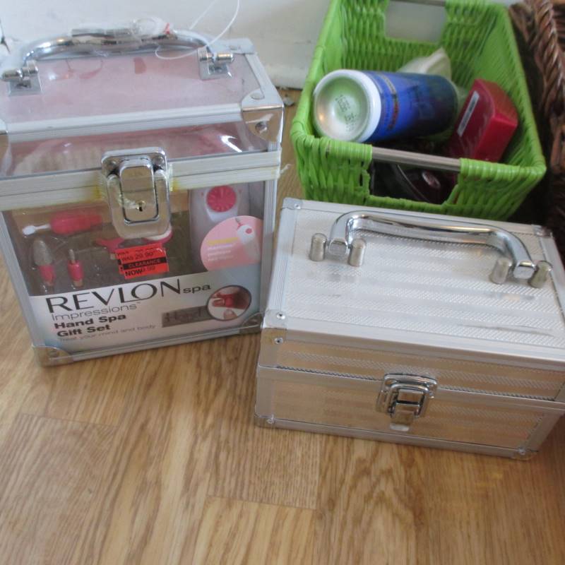 Jewelry Box, Make Up & First Aid Supplies