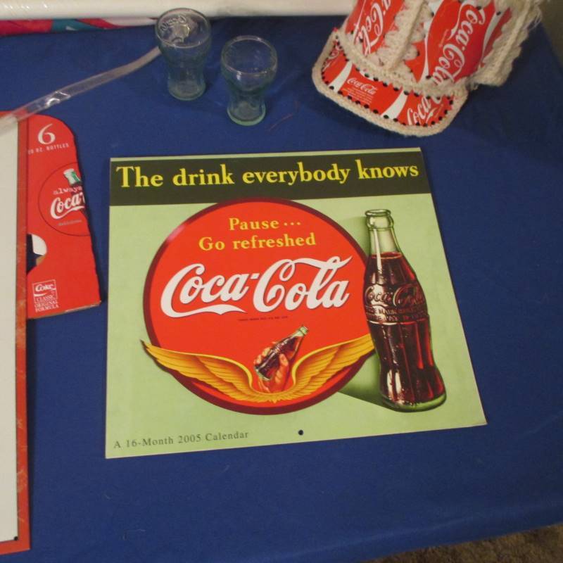 Coca-Cola Items (see pics)