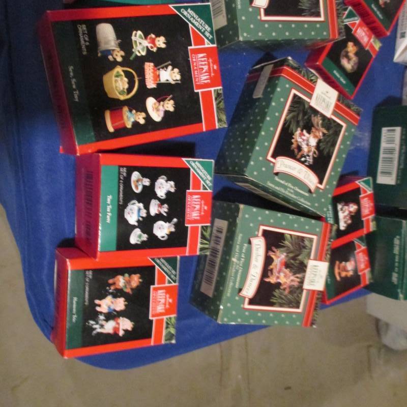 Large Lot of Christmas Ornaments