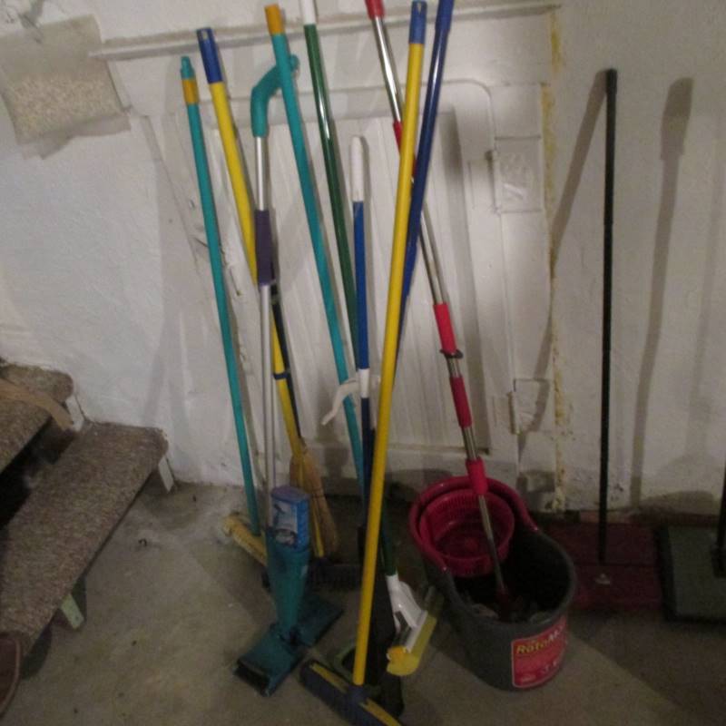 Large Lot of Cleaning ToolsSupplies