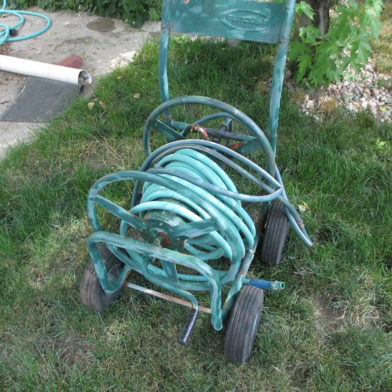 Heavy Duty Hose Reel wHose