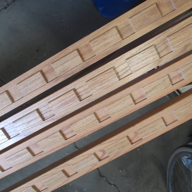 Complete Oak Stair Railing