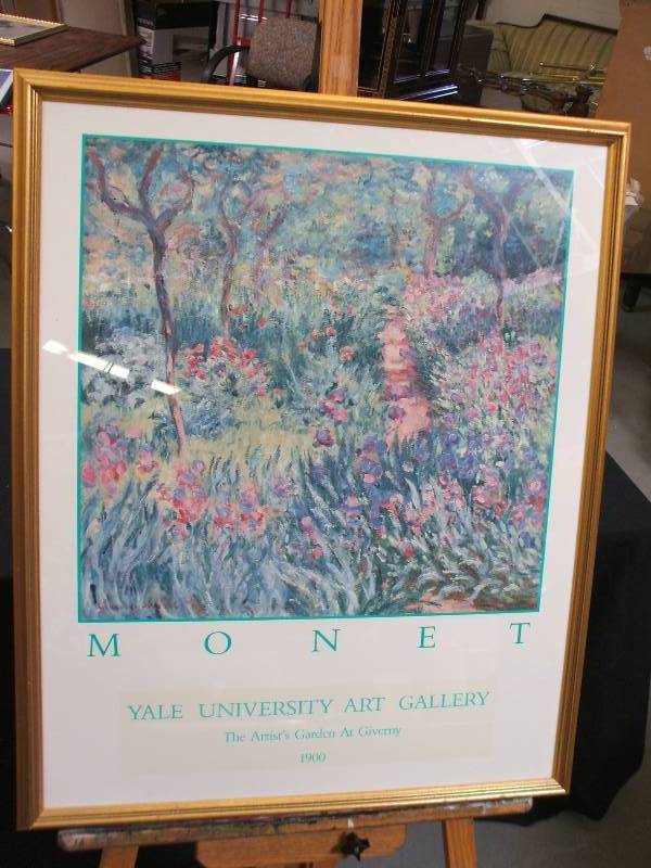lot 640 image: MONET PRINT