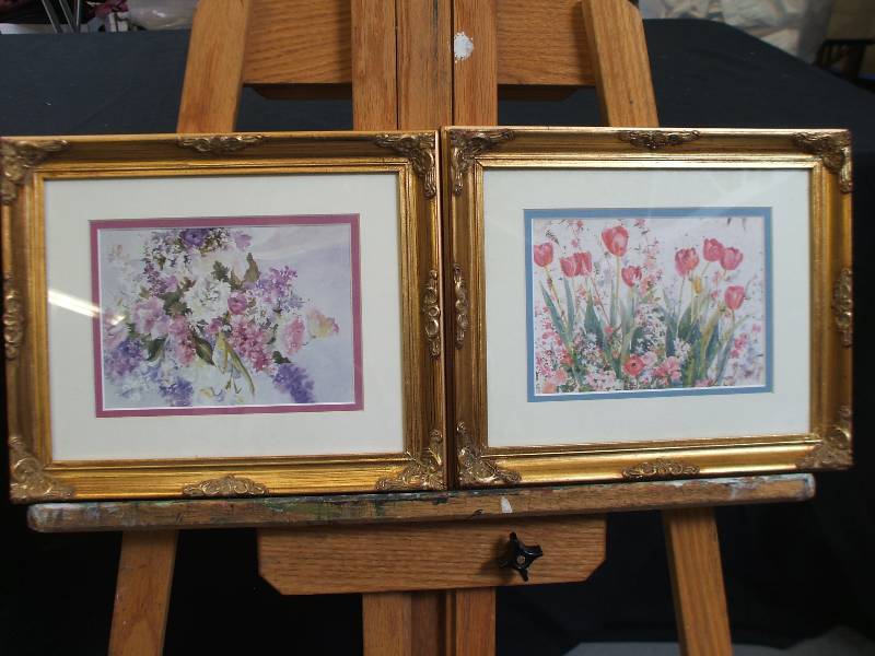 lot 642 image: FRAMED ART BY RUTH BASLER BURR