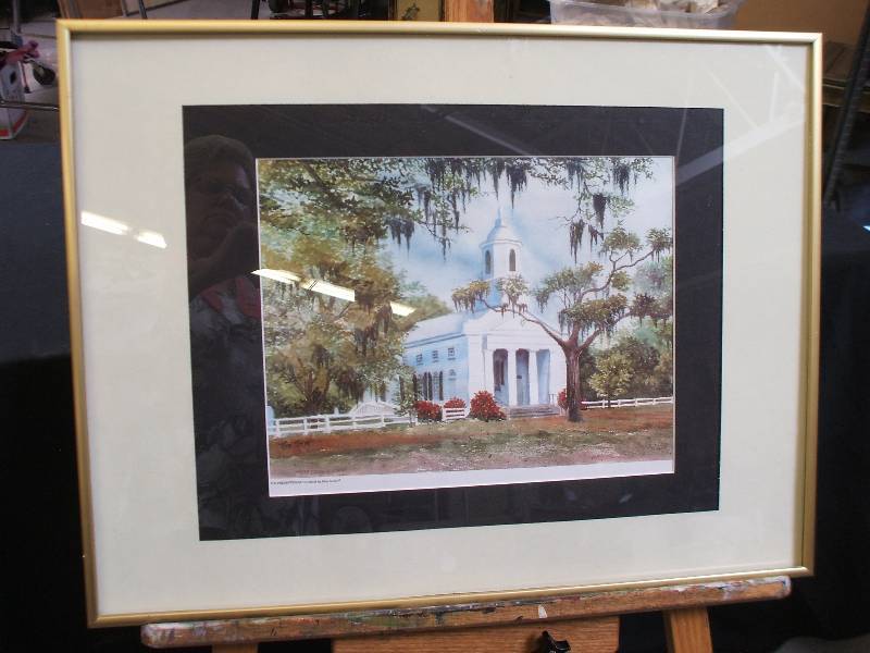 lot 646 image: RITA SMITH LIMITED EDITION WATERCOLOR PRINT