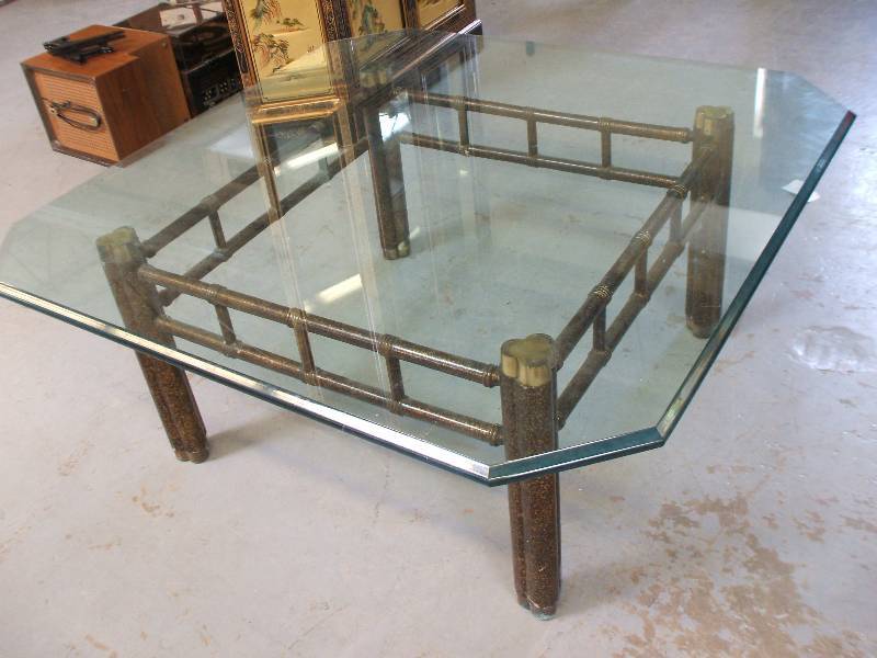 lot 608 image: ASIAN COCKTAIL TABLE