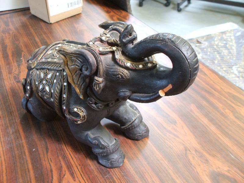 lot 649 image: ORNATE ELEPHANT