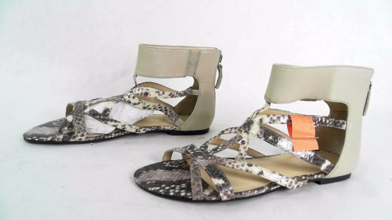 lot 25 image: Nine West Sandals - Snakeskin Pattern - Size 8