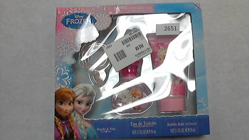 lot 2651 image: Lot of 5 - Disney Frozen 4-Pc. Gift Sets