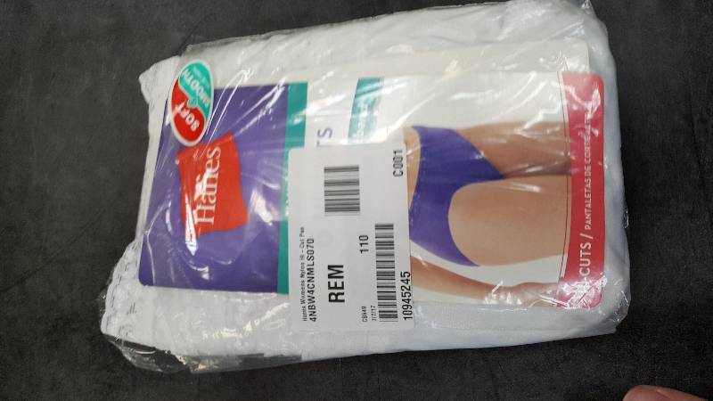 lot 198 image: Hanes Womens Nylon Hi-Cut Panties Multi 7
