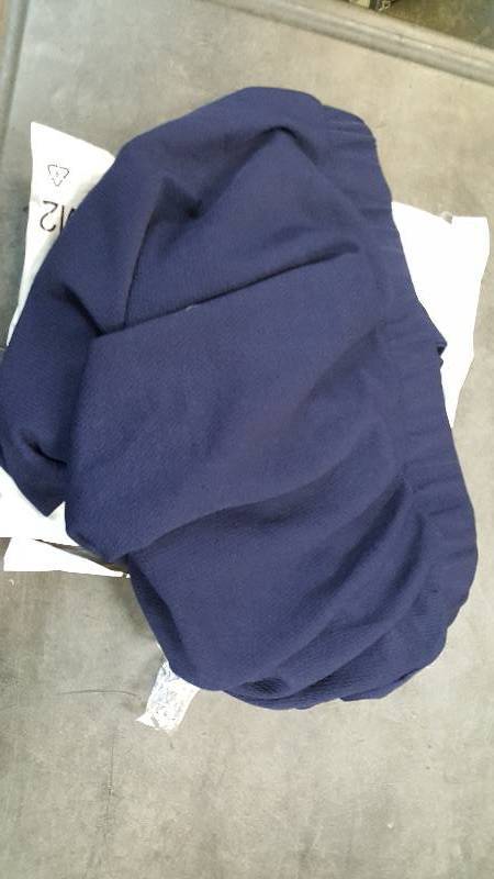 lot 211 image: White mark PL Tasmin Flare Midi Skirt Navy 2X