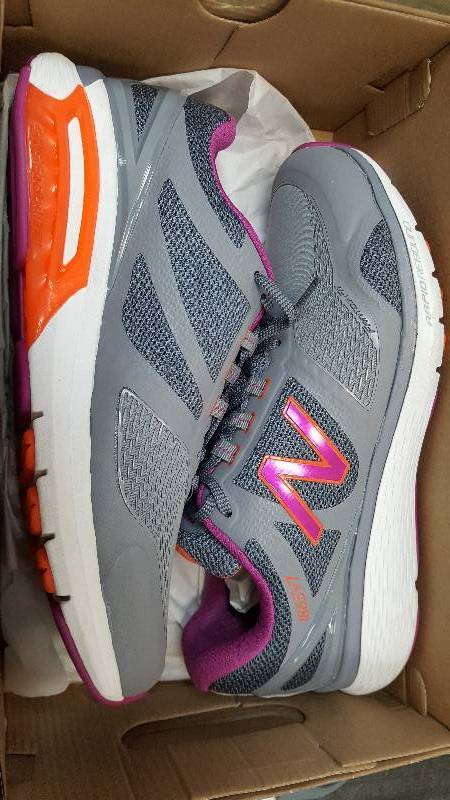 lot 9 image: Womens New Balance Fitness Walking Gray Running Shoe  Shoes -&nbsp11