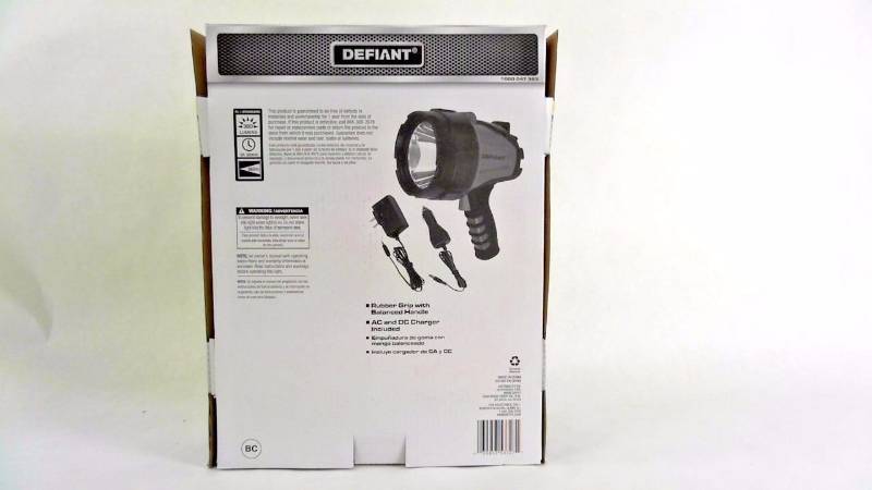 lot 342 image: Defiant LED Rechargeable Spotlight 380 Lumens