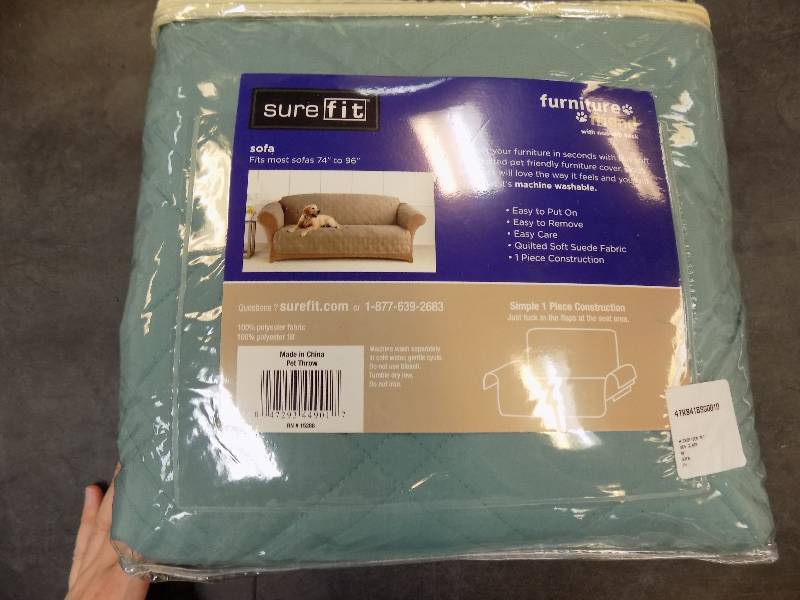Non-Skid Microfiber Pet Cover Seaglass