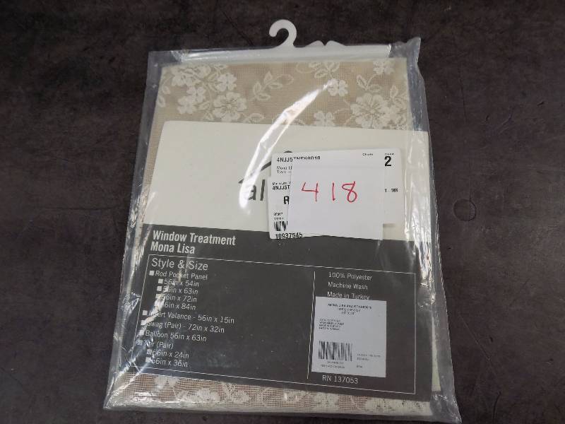 alcove Mona Lisa 56 x 24 Tailored Tiers Shell