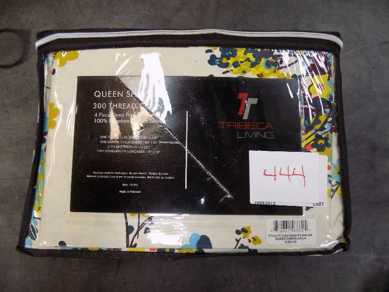 Casablanca Egyptian Cotton Deep Pocket Sheet Set Queen