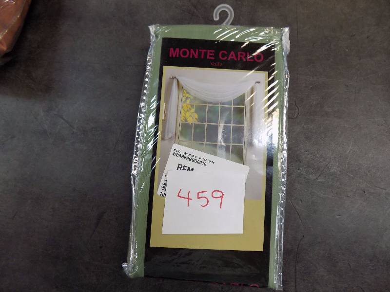 United Monte Carlo 59 x 144 Scarf Valance Sage