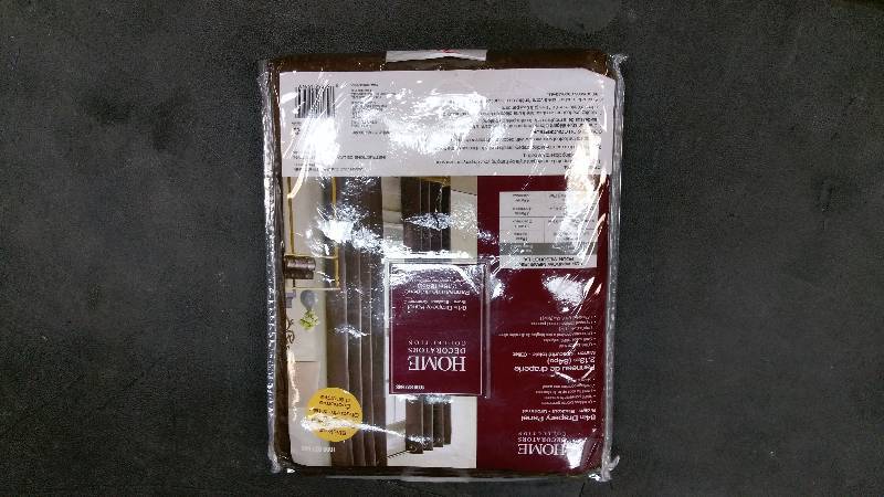 Navar Grommet Top Panel 54x84 Brown
