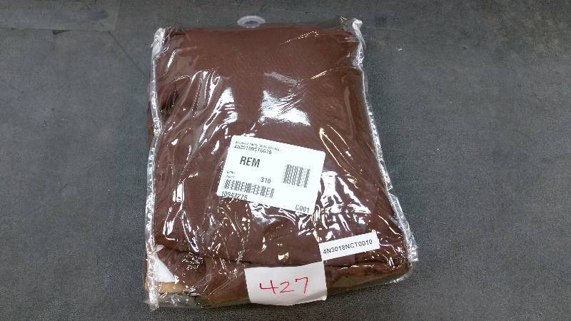 McLeland Design Halley 56 x 63 6-Pc. One-Rod Drapery Set Chocolate
