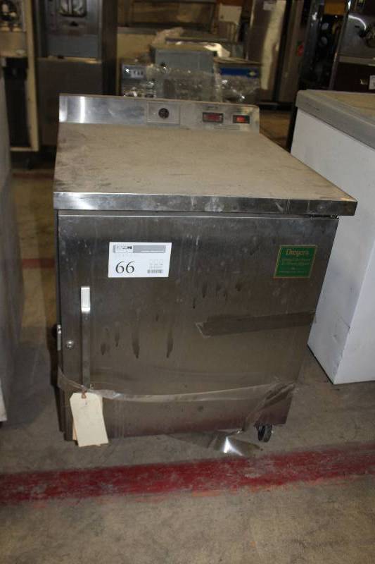 lot 66 image: Glenco Star Commercial Stainless Steel Freezer