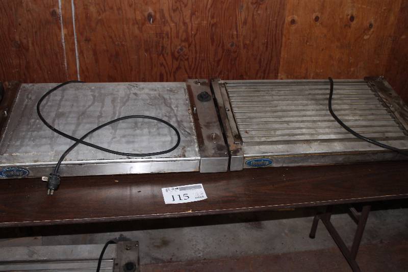 lot 115 image: Lot of (2) Roundup Hot Dog Corral Machines