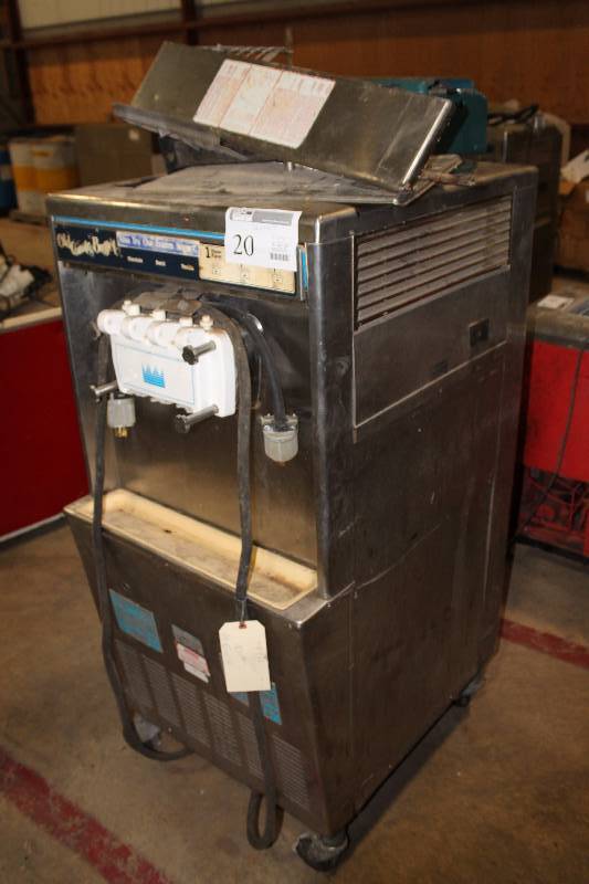 lot 20 image: Commercial Stainless Steel Soft Serve Ice Cream Dispenser