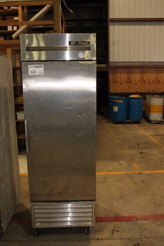 lot 69 image: True Commercial Stainless Steel Freezer