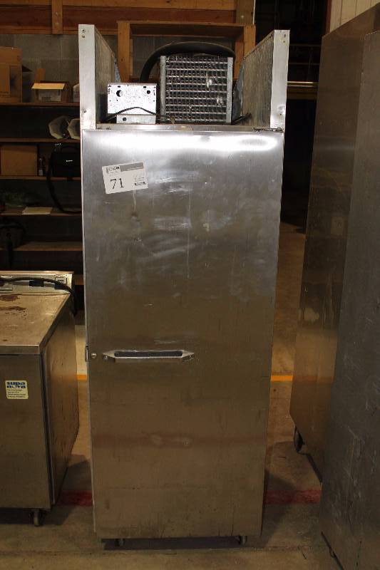 lot 71 image: Commercial Stainless Steel Freezer