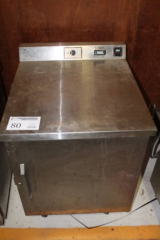 lot 80 image: Glenco Star Commercial Stainless Steel Freezer