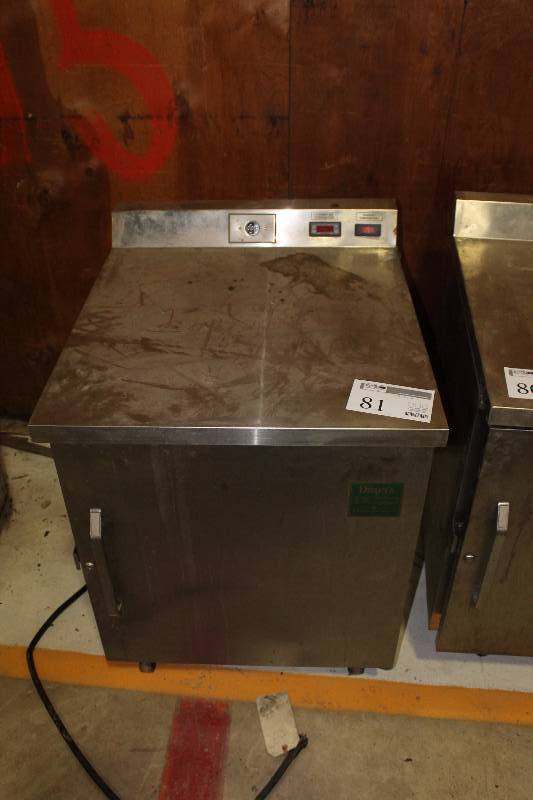 lot 81 image: Glenco Star Commercial Stainless Steel Freezer