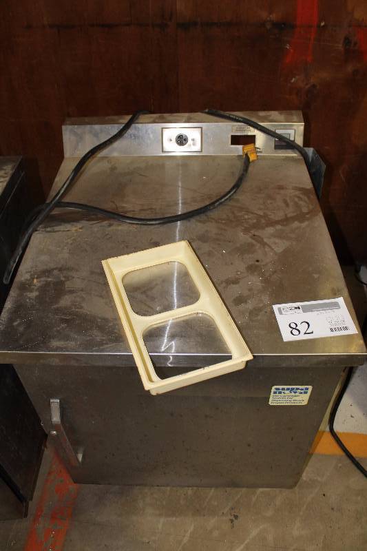 lot 82 image: Glenco Star Commercial Stainless Steel Freezer