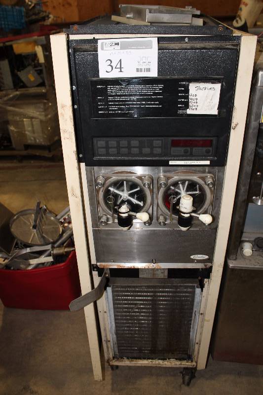 lot 34 image: Commercial Stainless Steel Slushie Dispenser