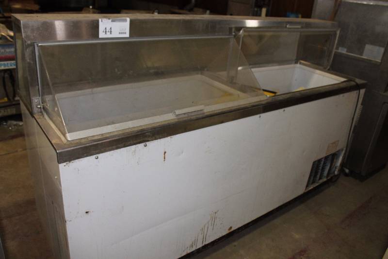 lot 44 image: Kelvinator Commercial Stainless Steel Freezer Table
