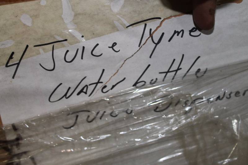 lot 50 image: Lot of (4) Juice Tyme Commercial Dispensers