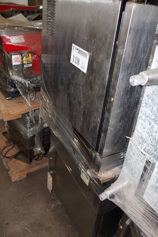 lot 118 image: Lot of (2) Commercial Stainless Steel Freezers