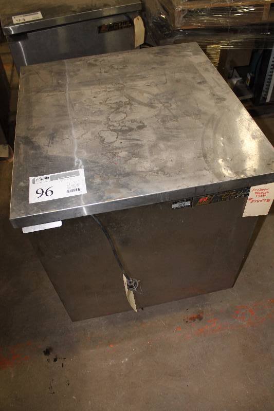 lot 96 image: Commercial Stainless Steel Cooler
