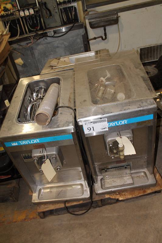 lot 91 image: Taylor Commercial Stainless Steel Dispenser