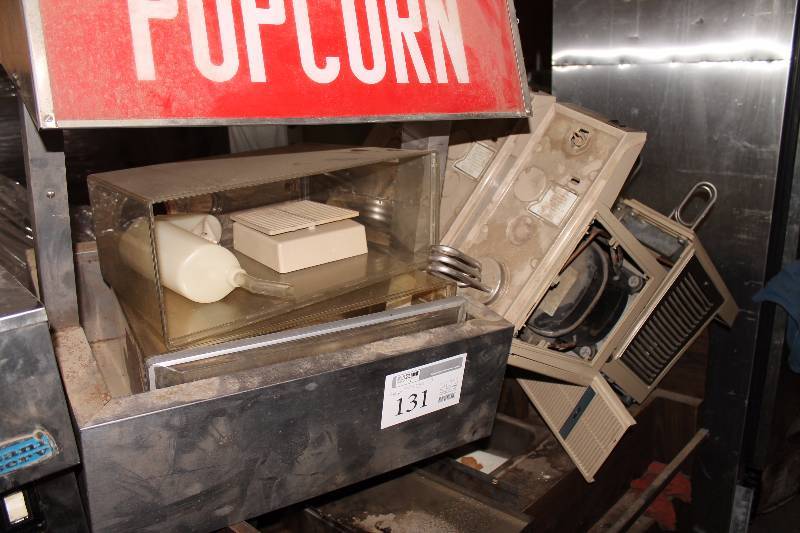 lot 131 image: Commercial Popcorn Machine
