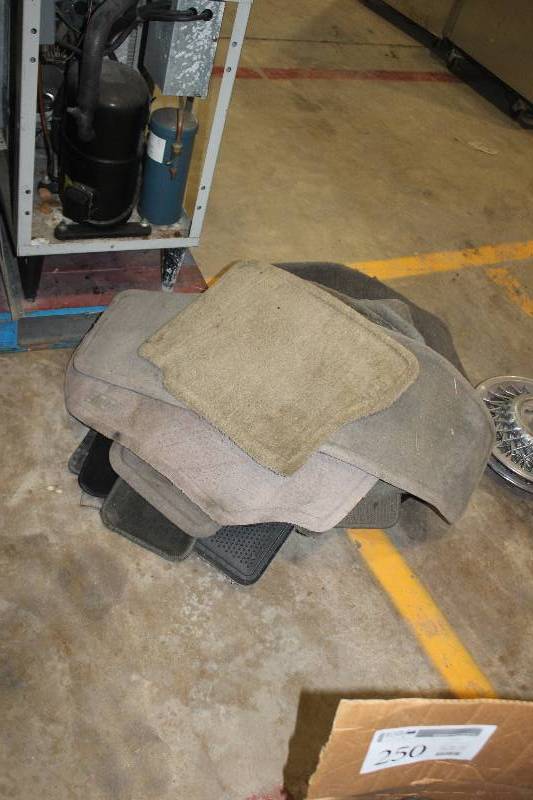 lot 247 image: Automotive Carpet Floor Mats