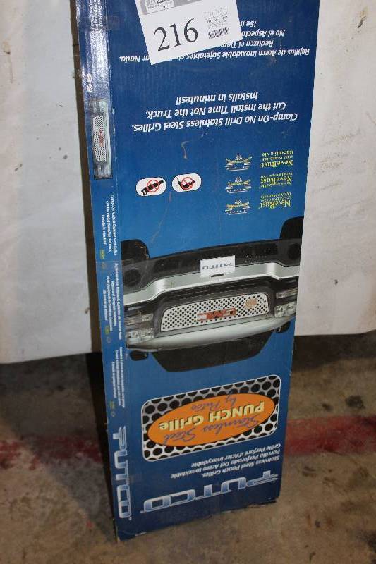 lot 216 image: Putco Stainless Steel Punch Grill