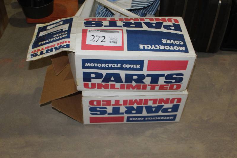 lot 272 image: Lot of (2) Motorcycle Covers