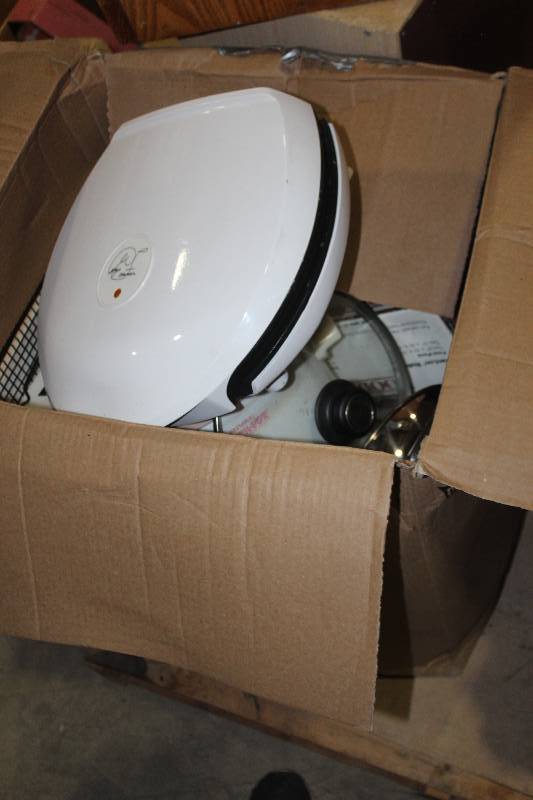 lot 275 image: Kitchenware Includes George Foreman Grill, Crock Pot, And More