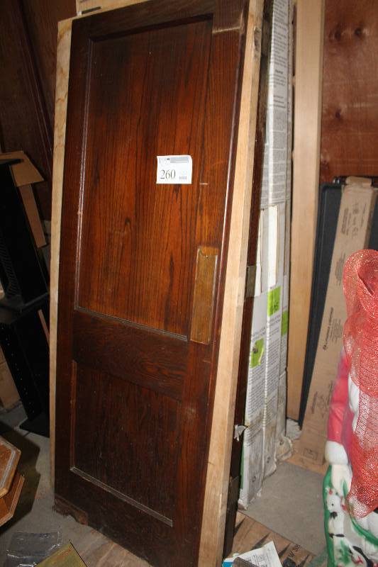 lot 260 image: Lot of (4) House Doors, No Frame