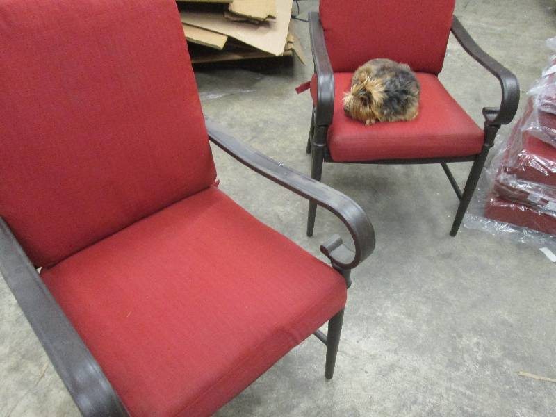 lot 3 image: Hampton Bay Oak Cliff 7-Piece Metal...
