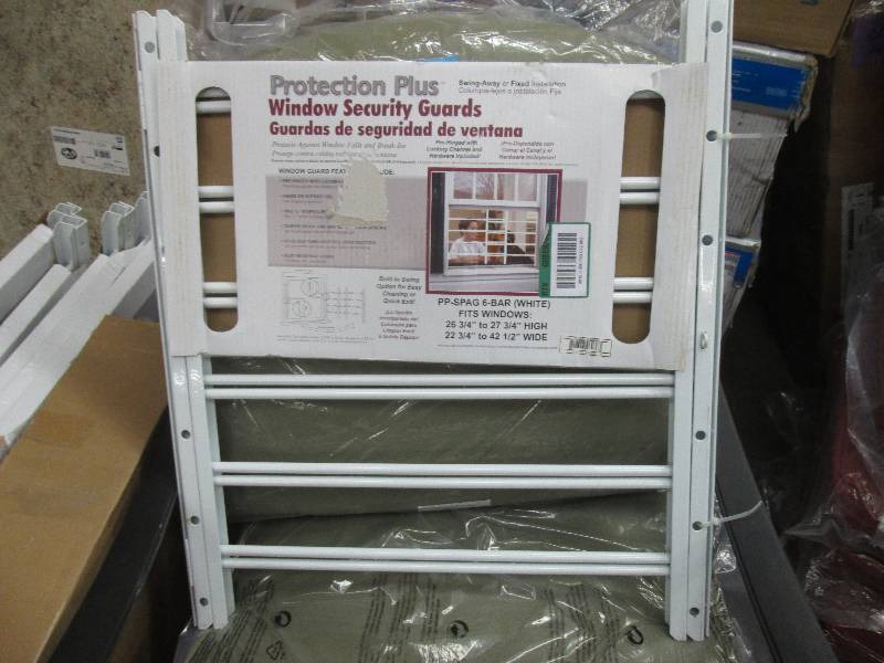 lot 33 image: Grisham Pp-Spag 6-Bar Window Guard ...