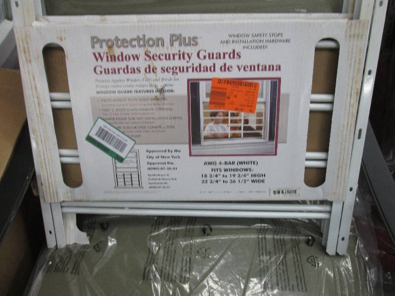 lot 37 image: Grisham Pp-Spag 4-Bar Window Guard ...
