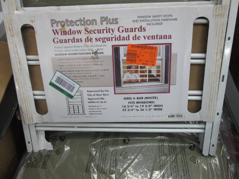 lot 40 image: Grisham Pp-Spag 4-Bar Window Guard ...